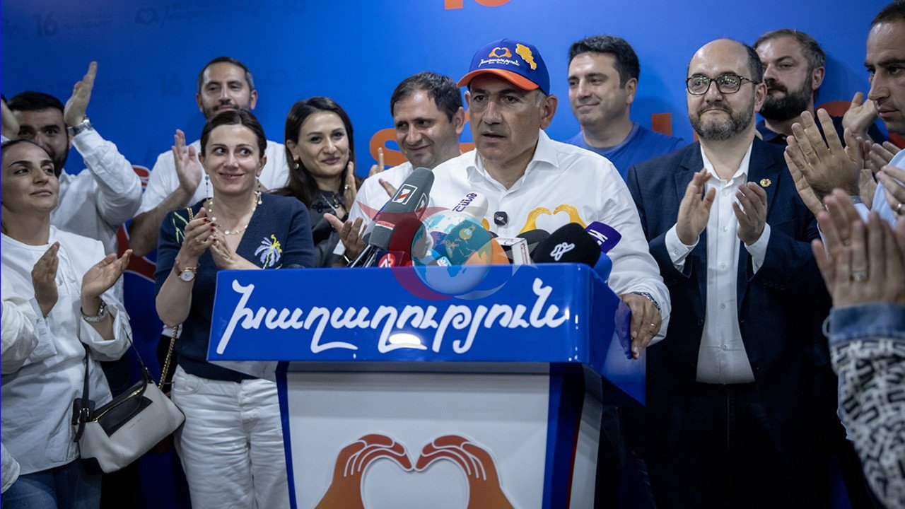 Ermənistanda seçki qələbəsi: Paşinyan təkbaşına idarə edir