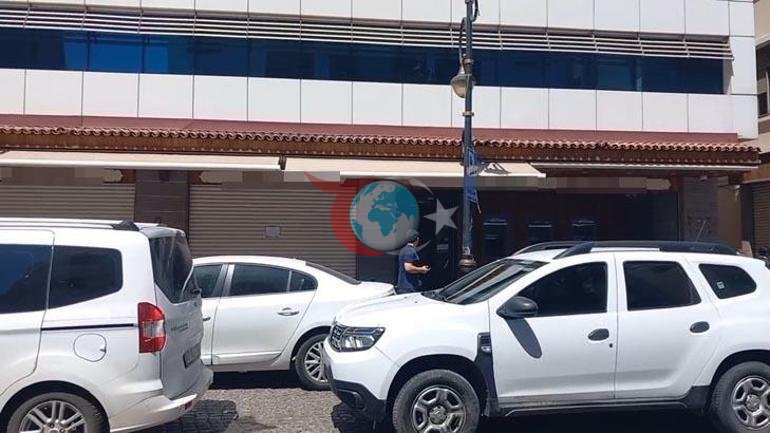 Diyarbakırda banka şubesine silahlı saldırı