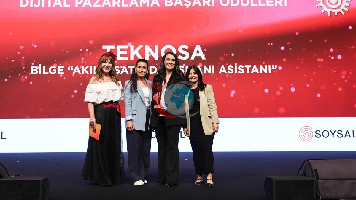 Teknosa'nın Akıllı Asistanı Bilge'ye Prestijli Ödül
