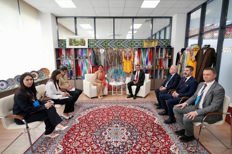 Bakan Tekin, Kırgızistan ve Azerbaycan eğitim bakanları ile görüştü