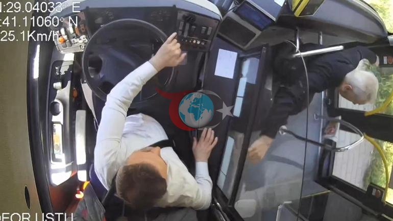 O, İETT avtobusuna yıxılaraq 1 gün sonra dünyasını dəyişib. Həmin anlar kamerada