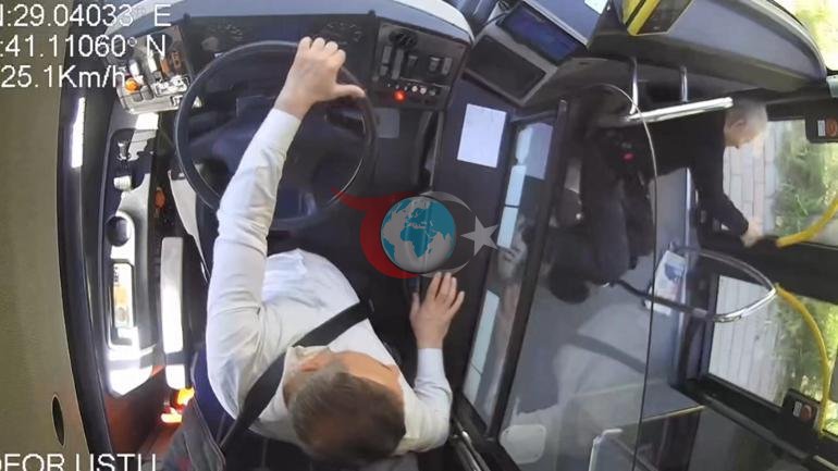 İETT otobüsünde düştü, 1 gün sonra hayatını kaybetti O anlar kamerada