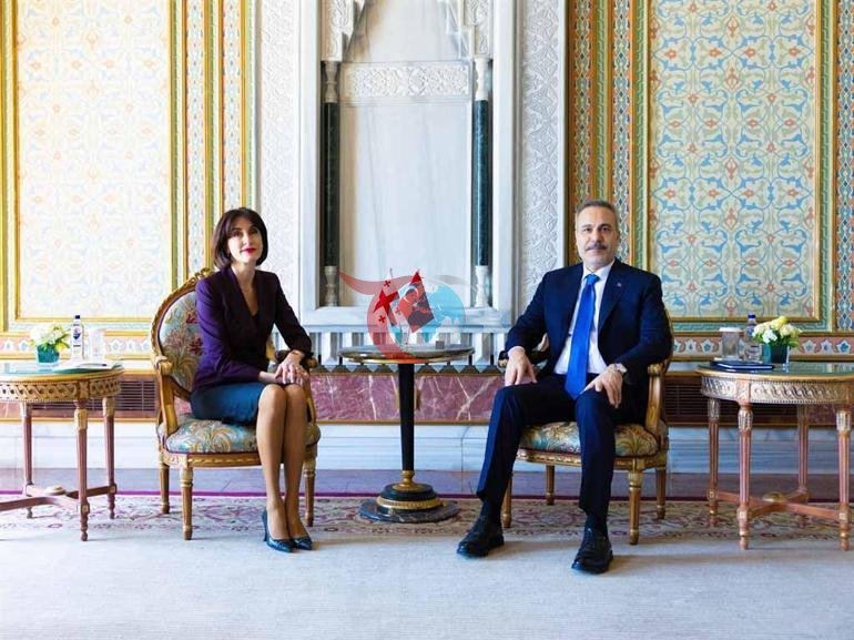 Nazir Fidan Gürcüstanın Baş Nazirinin müavini və Xarici İşlər Naziri Botçorişvili ilə görüşüb