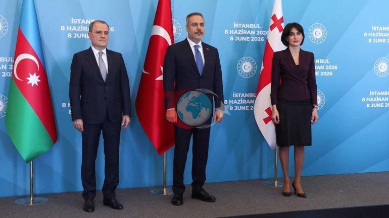 Türkiye-Azerbaycan-Gürcistan Üçlü Dışişleri Bakanları Toplantısı İstanbulda başladı