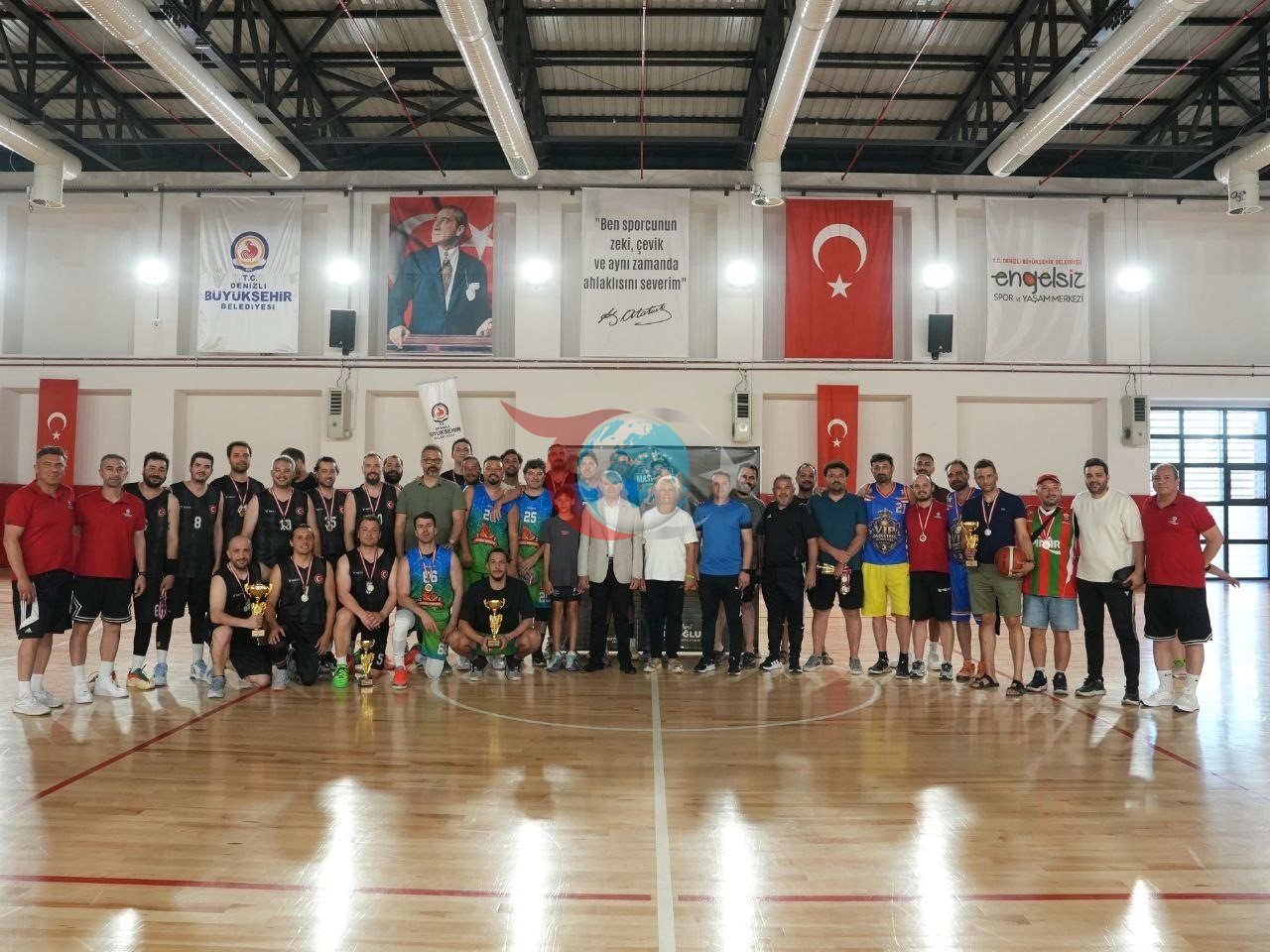 Denizli'de Master Cup +35 Basketbol Turnuvası Sona Erdi