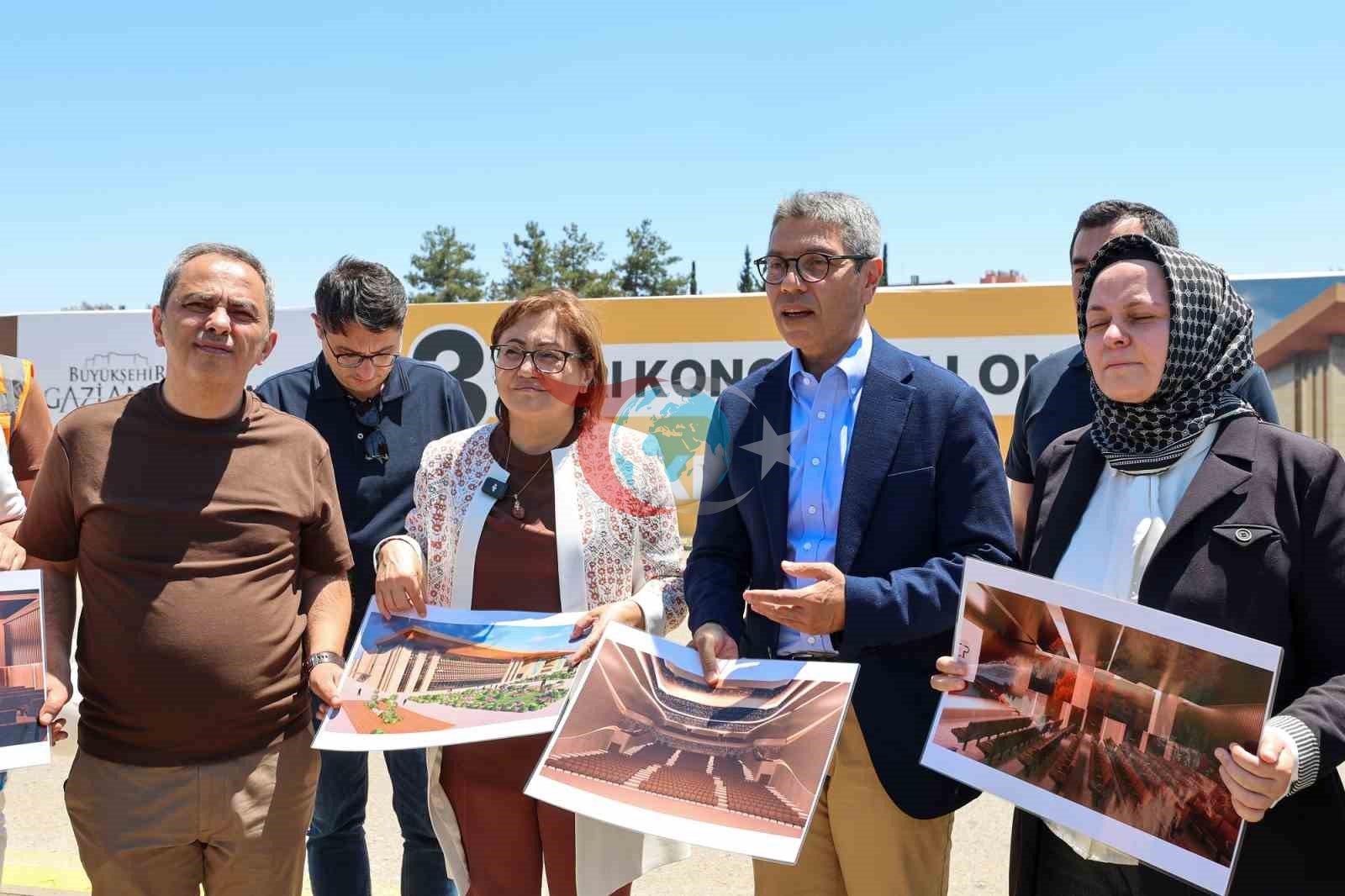 Gaziantep'te Dev Kongre Merkezi İçin Çalışmalar Başladı