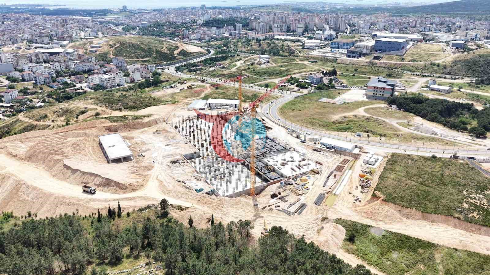 Çayırova Hastanesi'nin Kaba İnşaatında Sona Yaklaşılıyor