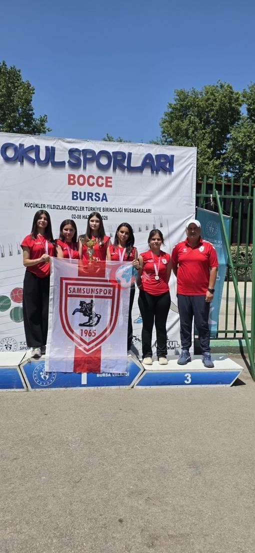 Samsunspor Bocce jamoasi ketma-ket ikkinchi marta Turkiya chempioni bo'ldi