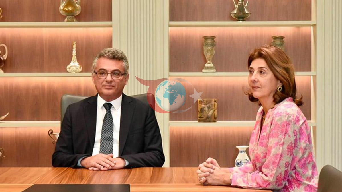 KKTC Lideri Erhürman, BM Temsilcisi Cuellar ile Görüştü