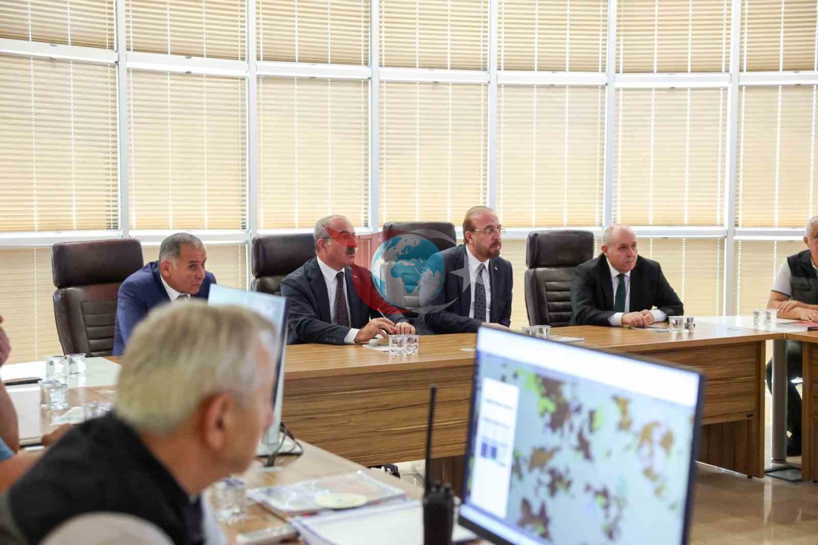 Çanakkale'de Orman Yangınlarına Karşı Stratejik Toplantı