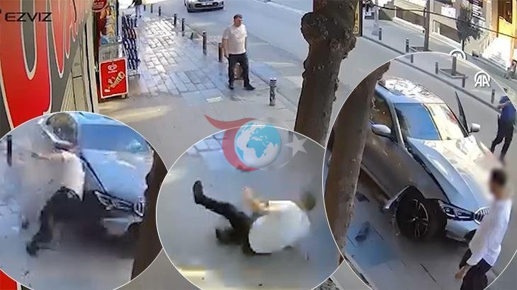 Sürücünün Umursamaz Tavrı Tepki Çekti: Yaralıya Bakmadan Geçti