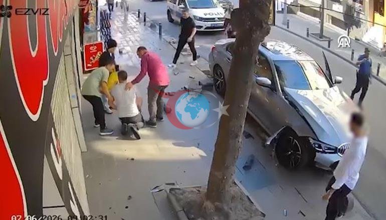 Qəza vurdu, onu 2 metr havaya tulladı; yaralıya deyil, ziyana baxdı. Sürücünün davranışından vaz keçdi=