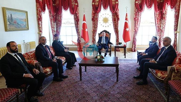 Prezident Ərdoğan Türkiyə Ermənilərinin Patriarxı Sahak Maşalyanı qəbul edib