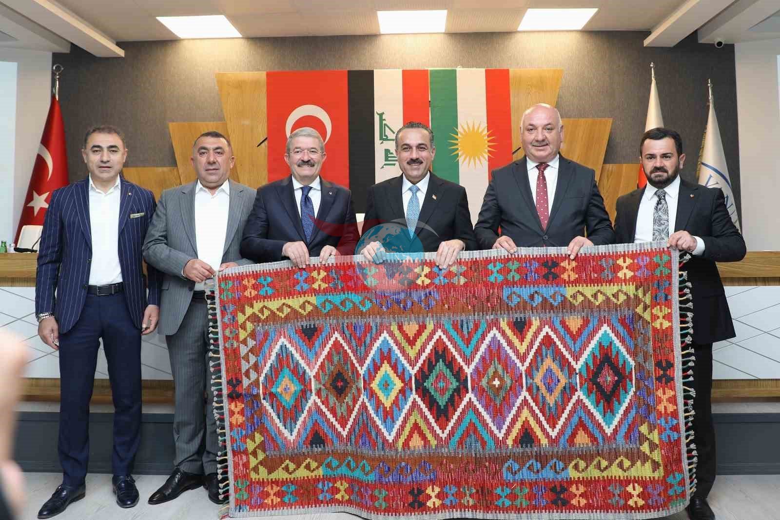 Irak Kürt Bölgesi Yetkililerinden Van TSO'ya Önemli Ziyaret
