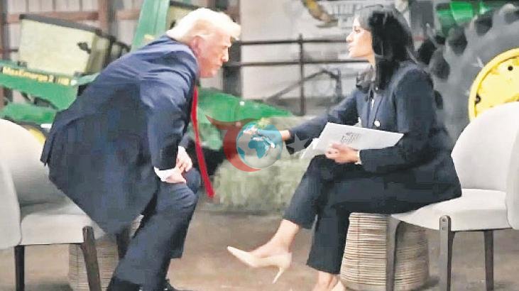 Trump Röportajı Öfkeyle Terk Etti, Medyaya Sert Çıkıştı