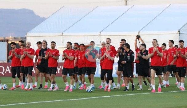 A Milli Takım'ın Arizona'daki kampından bir kare