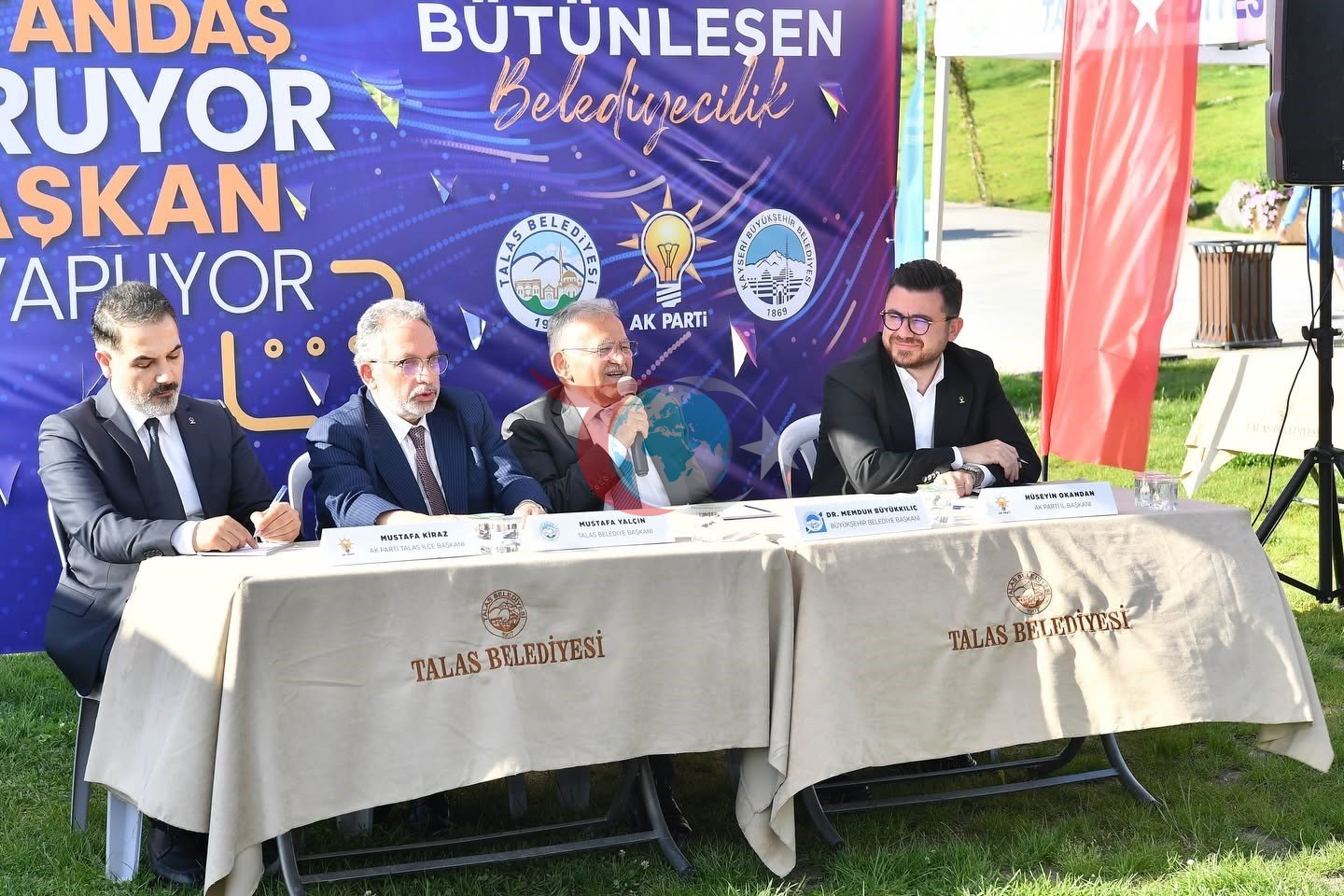 Kayseri'de Vatandaşla Buluşma: Başkanların Katılımıyla Talas'ta Etkinlik