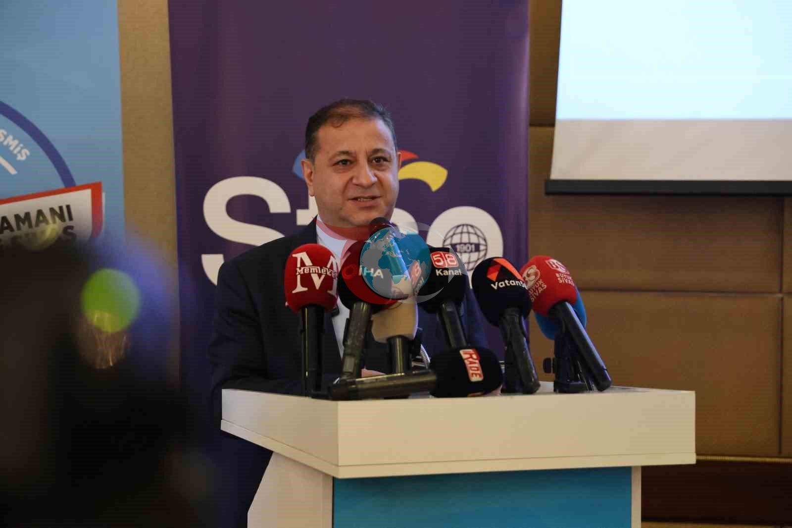Mustafa Eken'den Sivas TSO Başkanlığı İçin Yeniden Adaylık