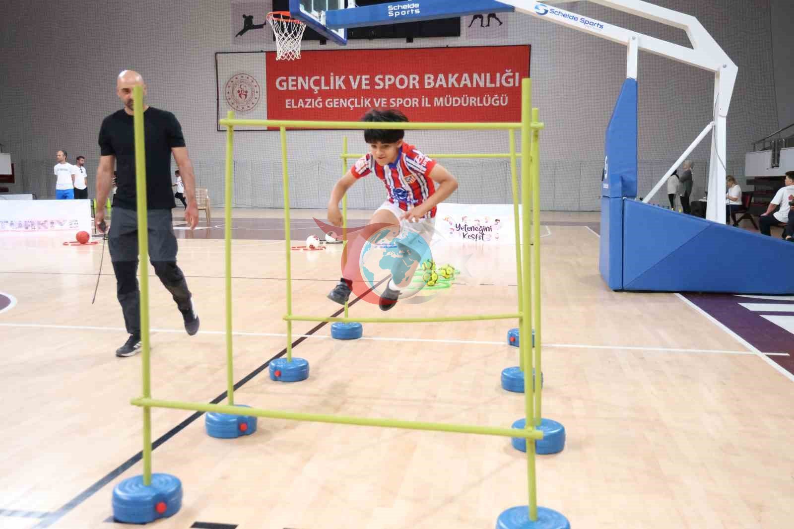 Elazığ'da Yetenek Taraması ile Geleceğin Sporcuları Belirleniyor