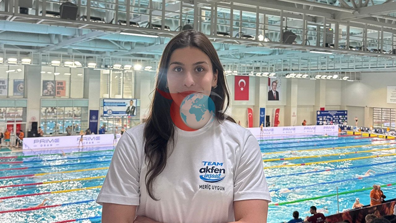 Milli Yüzücü Meriç Uygun'dan Türkiye Şampiyonluğu