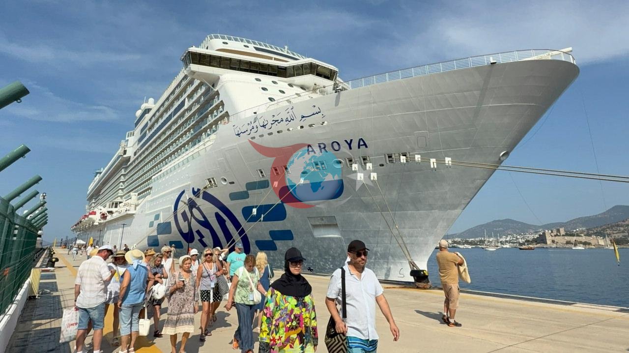Kruiz turizmi yüksəlişdədir: Bodruma 2 min 59 sərnişin gətirdi