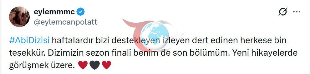 Nihal Koldaล'ฤฑn ayrฤฑldฤฑฤฤฑ A.B.ฤฐ.'nin senaristi Eylem Canpolat'tan veda paylaลฤฑmฤฑ - Resim : 2
