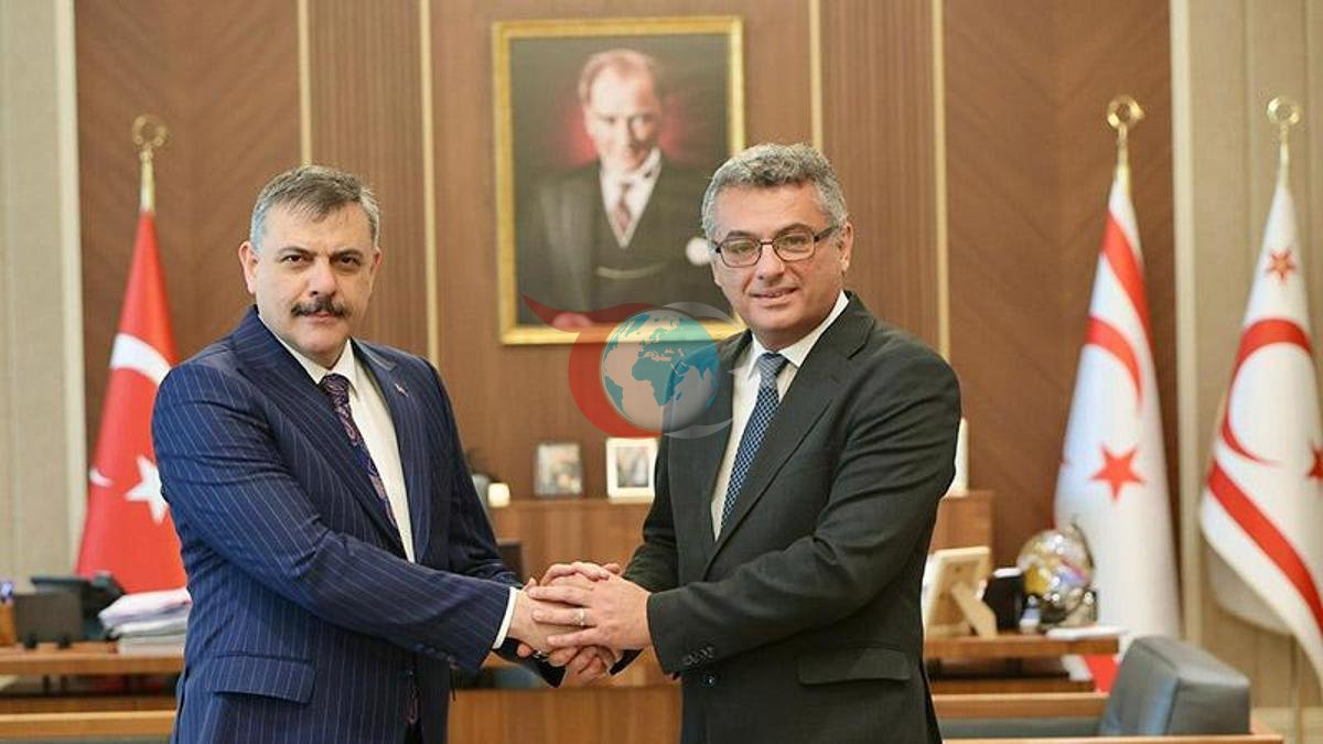 İçişleri Bakanı Çiftçi, KKTC Ziyaretinde Erhürman ile Görüştü