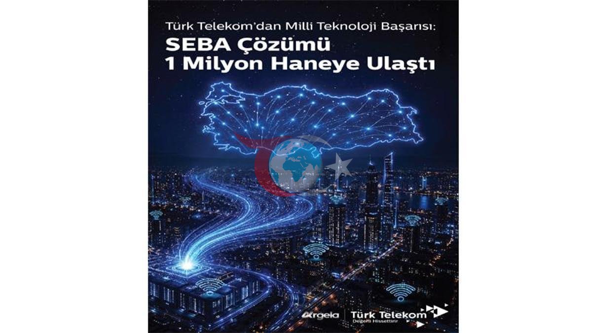 Türk Telekom'un SEBA Çözümü 1 Milyon Haneye Ulaştı