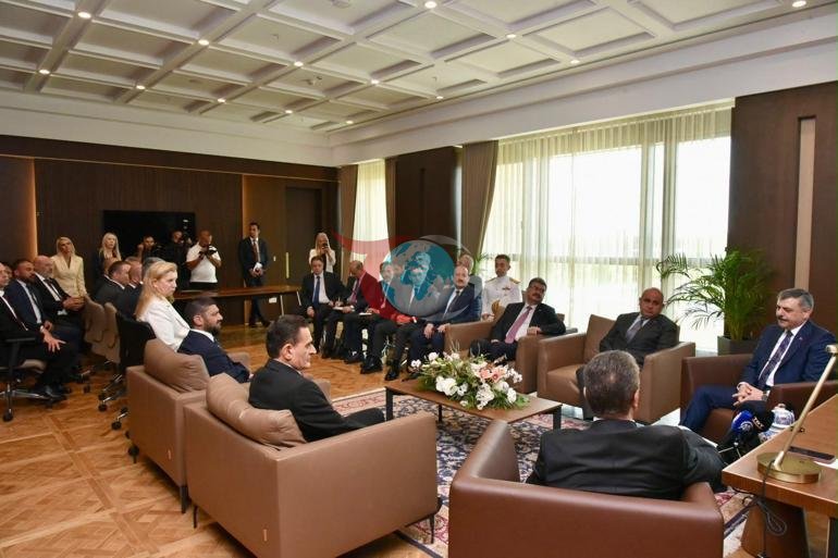 KKTC Başbakanı Üstel, Bakan Çiftçi’yi kabul etti