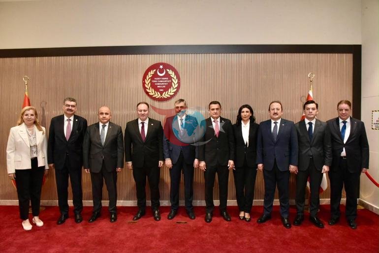 KKTC Başbakanı Üstel, Bakan Çiftçi’yi kabul etti