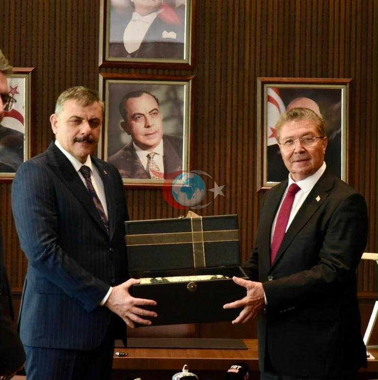 KKTC Başbakanı Üstel, Bakan Çiftçi’yi kabul etti