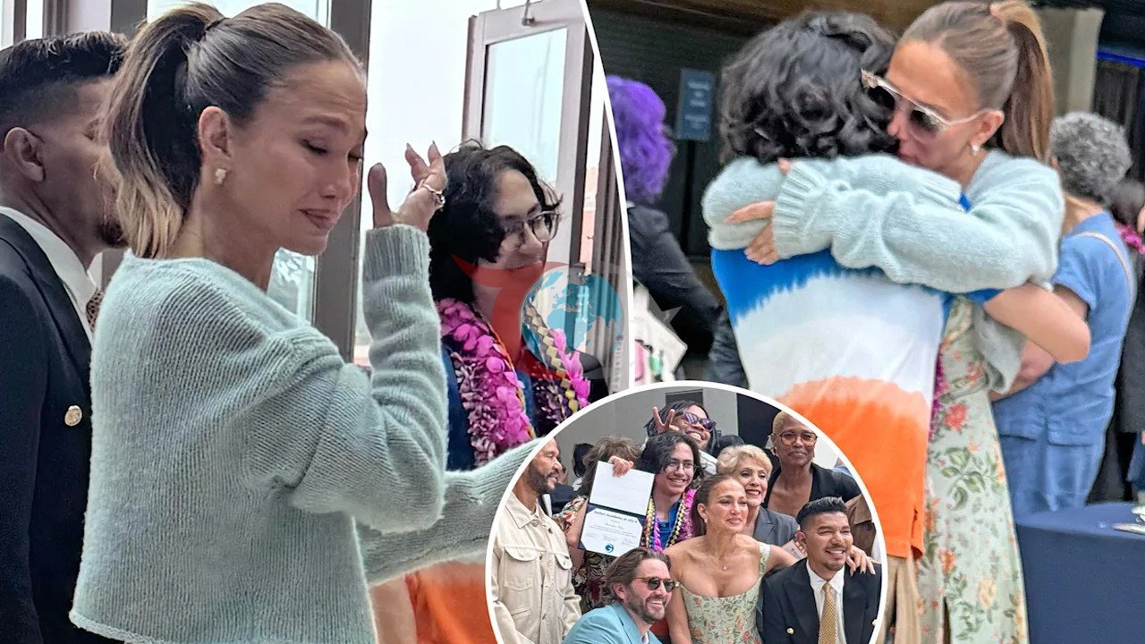 Jennifer Lopez'in Duygu Dolu Mezuniyet Anları