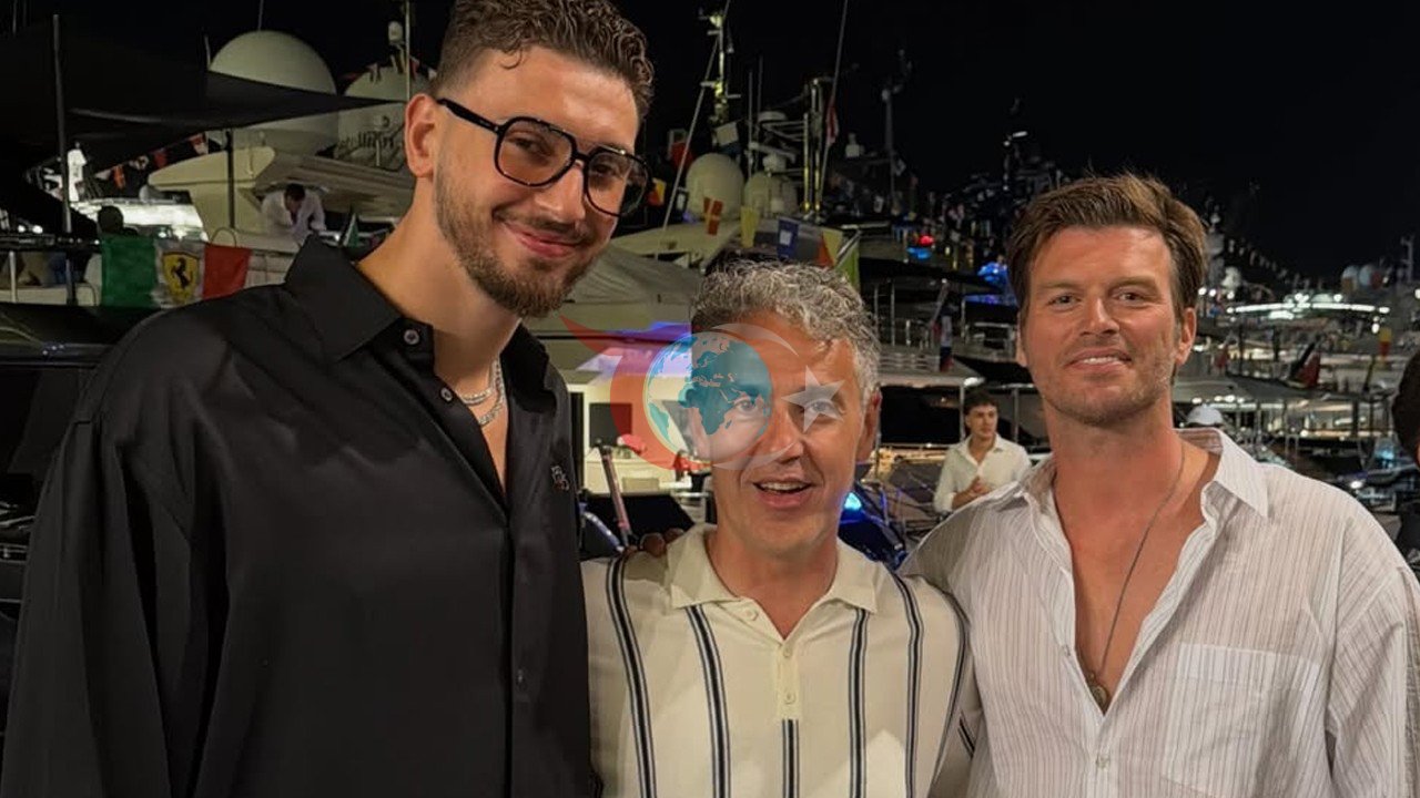 Kıvanç Tatlıtuğ ve Alperen Şengün Monaco'da Buluştu