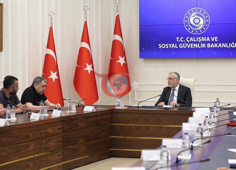 Bakan Işıkhan, Doruk Madencilik işçilerini kabul etti