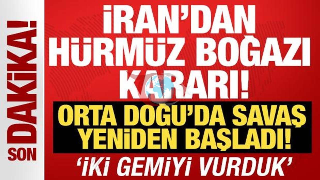 İran Hörmüz boğazını bağlayır: iki gəmini hədəfə alır