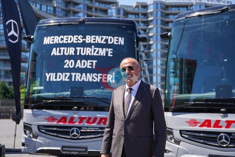 Altur Turizm filosuna 20 adet Mercedes-Benz Tourismo 15 katıldı