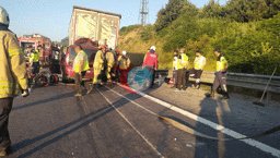 Son dakika! Kuzey Marmara Otoyolu'nda feci kaza: 1'i bebek 3 kişi hayatını kaybetti