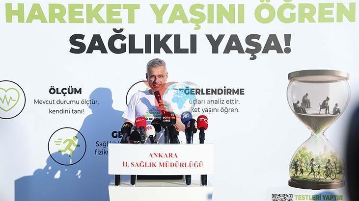 Bakan Memişoğlu'nun 'Hareket Yaşını Öğren, Sağlıklı Yaşa' Kampanyası Başladı