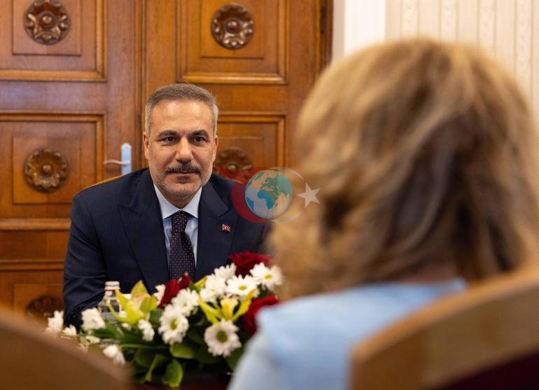 Dışişleri Bakanı Fidan, Bulgaristan Cumhurbaşkanı Yotova tarafından kabul edildi