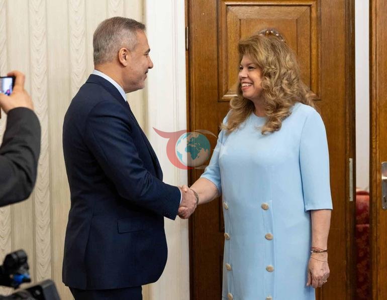 Xarici işlər naziri Fidan Bolqarıstan Prezidenti Yotova tərəfindən qəbul edildi