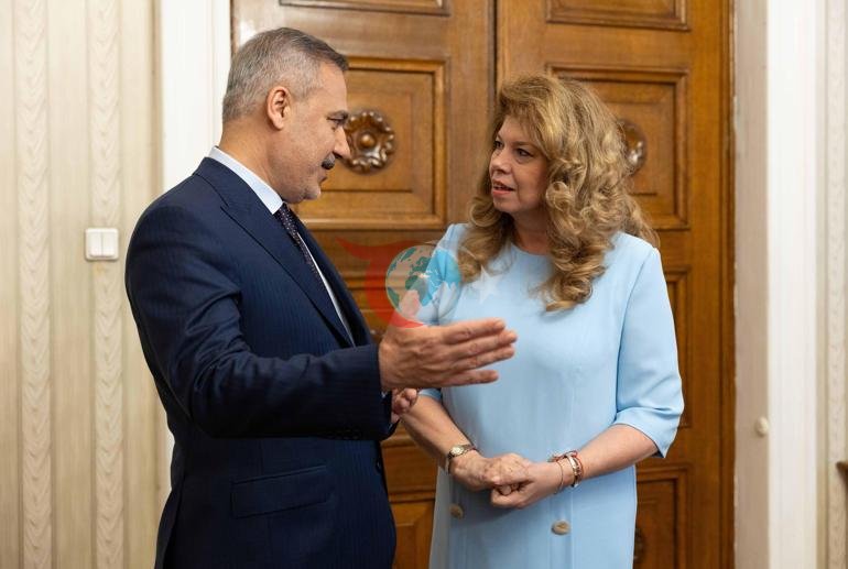 Xarici işlər naziri Fidan Bolqarıstan Prezidenti Yotova tərəfindən qəbul edildi