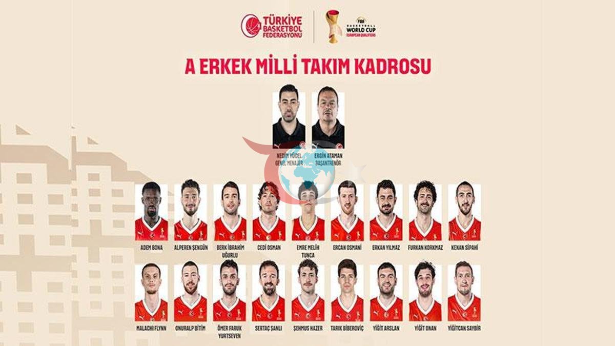 Milli Basketbol Takımı'nın Aday Kadrosu Belirlendi