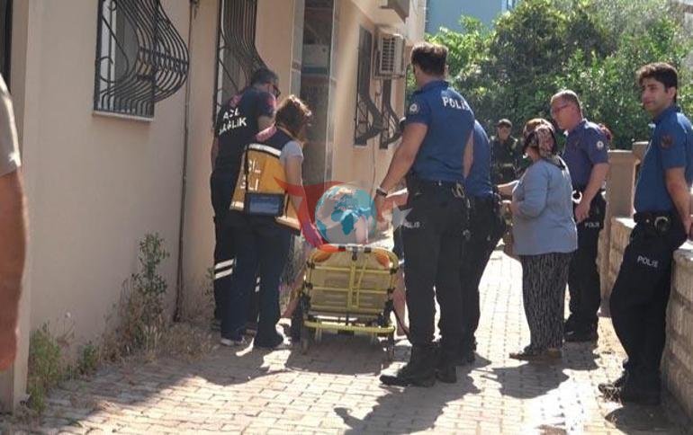 Qonşular iyləyib xəbər verdilər. O, qandallanıb evdən çıxarıldı