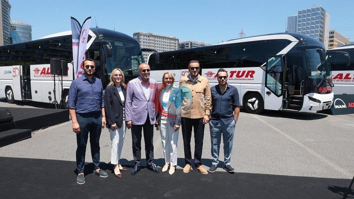 Altur Turizm Filoya 30 Yeni MAN ve NEOPLAN Otobüs Ekledi