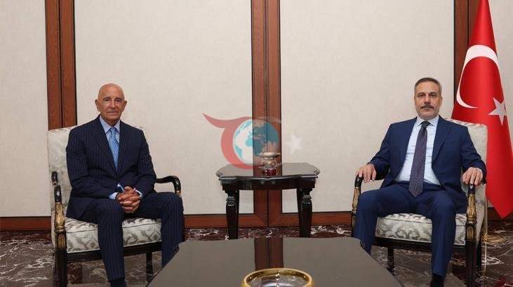 Hakan Fidan ve ABD Büyükelçisi Barrack Ankara'da Görüştü