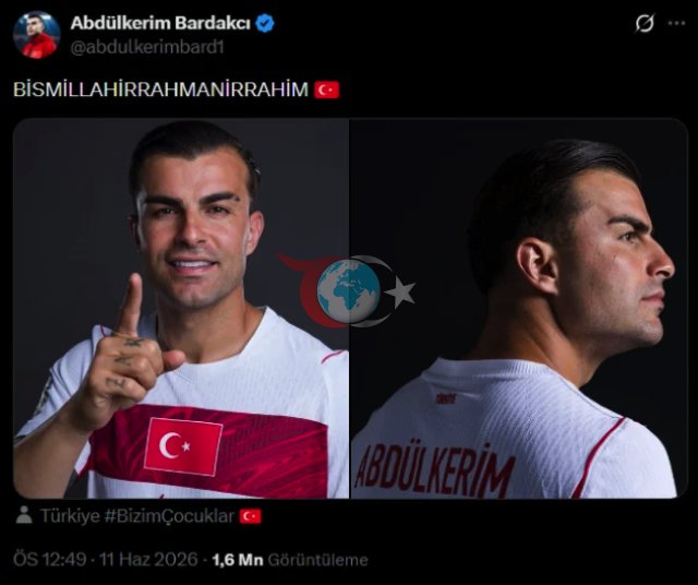 Abdülkerim'in Dünya Kupası paylaşımına düştüğü not sosyal medyayı salladı - Resim: 0