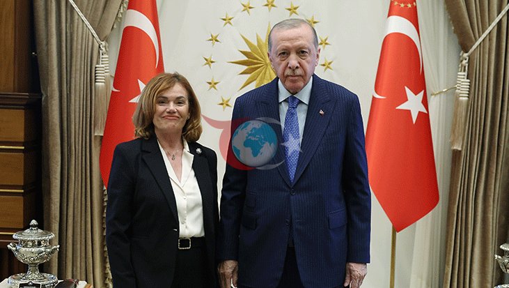 Erdoğan, İspanya Anayasa Mahkemesi Başkanvekili ile Görüştü