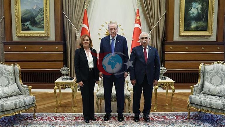 Cumhurbaşkanı Erdoğan, İspanya Anayasa Mahkemesi Başkanvekili Huertasi kabul etti