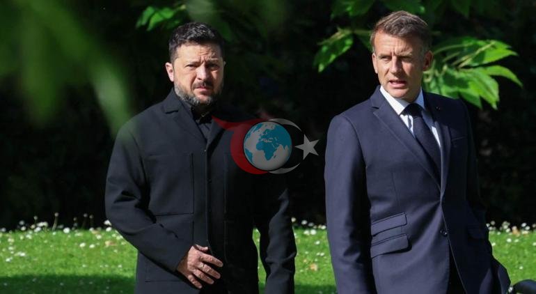 G7 Sammitində Makron və Zelenskidən Trampın şayiələri Mikrofon 