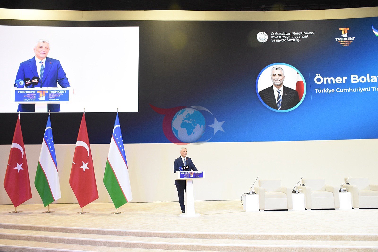 Türkiye ve Özbekistan 5 Milyar Dolarlık Ticaret Hedefliyor